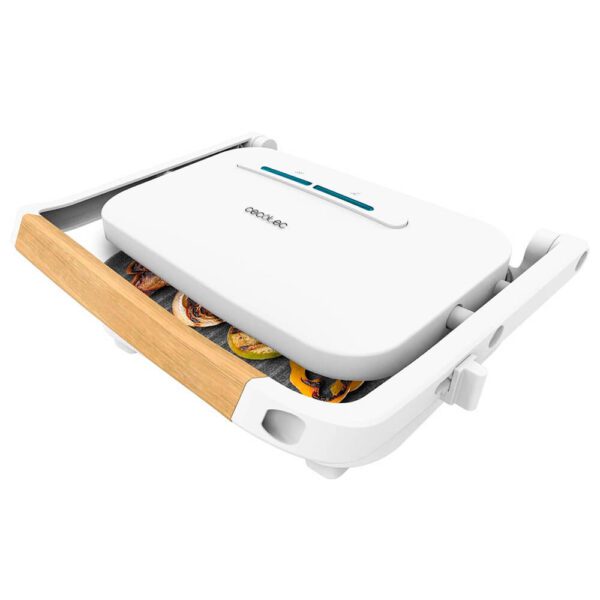 Cecotec Parrilla Eléctrica Rock'Ngrill 1300 Wood