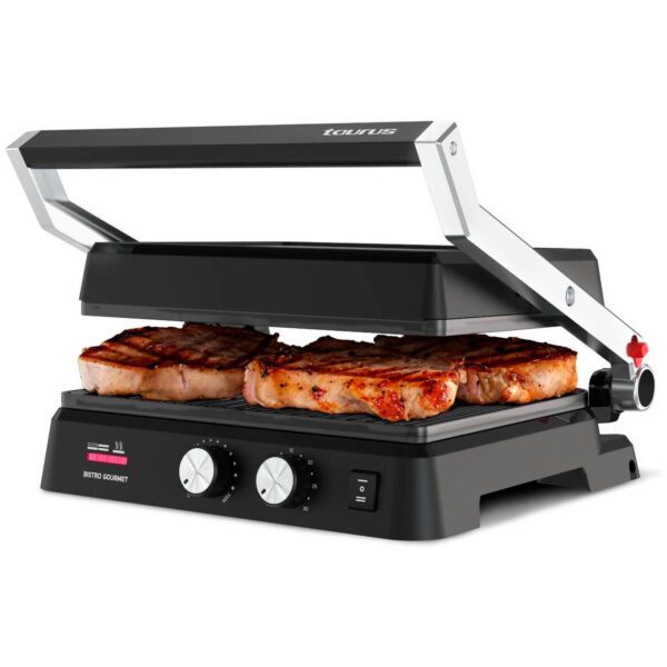 Parrilla Doble Taurus Grill Bistro 2600W