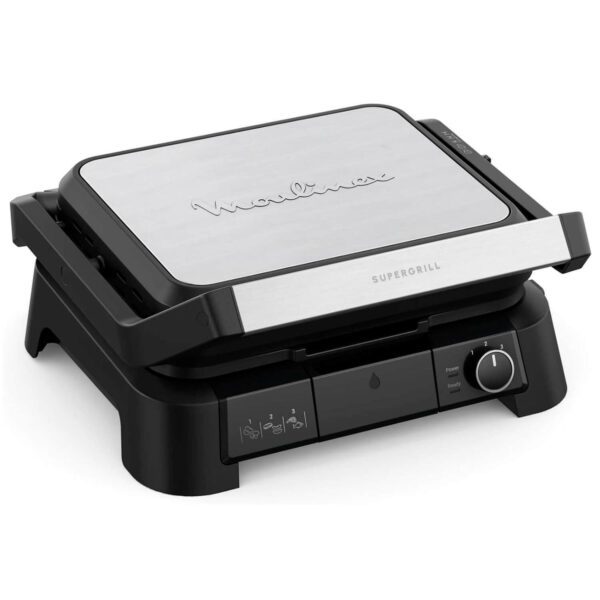 Parrilla Eléctrica Moulinex SuperGrill 3en1 GI510DF0