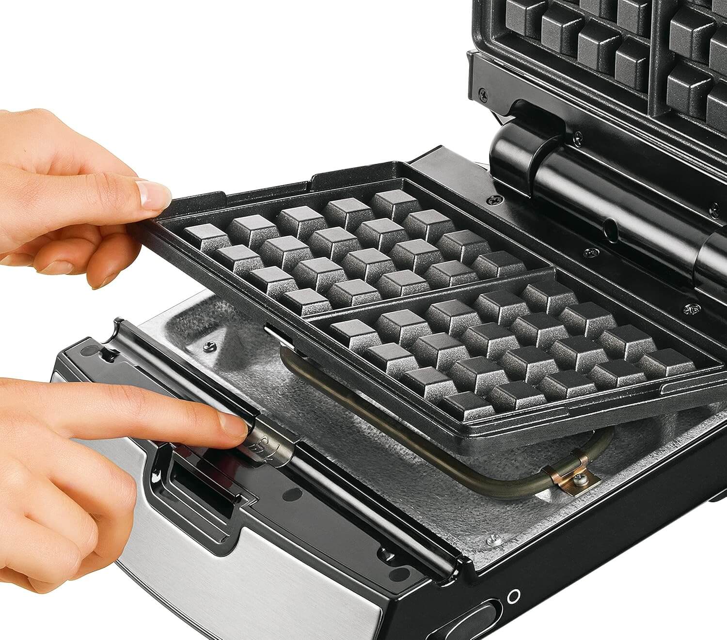 Sandwichera Tefal SW854D16 700W, placas antiadherentes desmontables e intercambiables